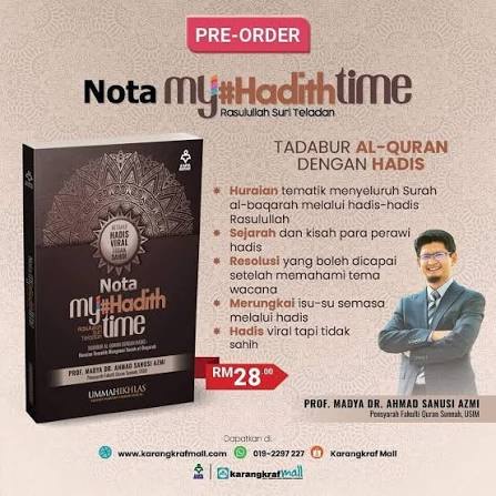 Buku Nota My #HadithTime